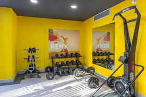 Fitness centrum a/nebo fitness zařízení v ubytování Smart by Dedeman Eskişehir
