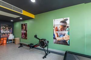 Fitness centrum a/nebo fitness zařízení v ubytování Smart by Dedeman Eskişehir