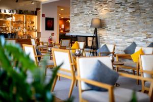 Hotel Auszeit St Lambrecht的休息区