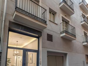 Budynek, w którym mieści się apartament