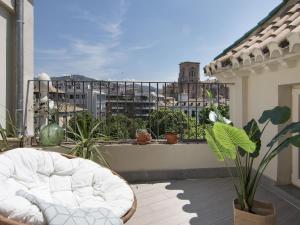 Balkón alebo terasa v ubytovaní Trinidad Deluxe Penthouse
