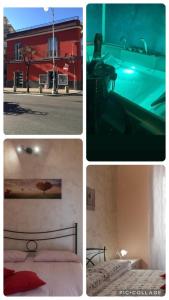サレルノにあるVia Trento 30のベッドルームとプールの写真集