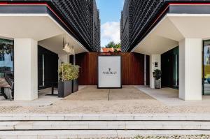 Bygningen som lejligheden ligger i