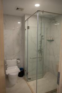 Kúpeľňa v ubytovaní Ruby Hotel