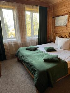 Voodi või voodid majutusasutuse Stara Pravda Hotel - History toas