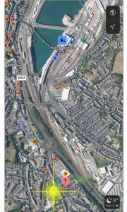 Holyhead central stay鸟瞰图