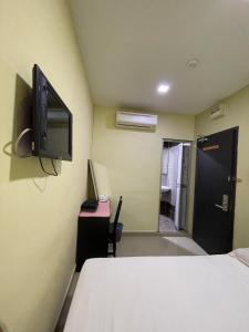 TV a/nebo společenská místnost v ubytování Hotel Global Subang