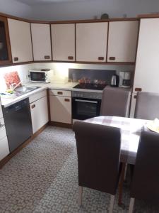 Kuchyň nebo kuchyňský kout v ubytování Haus Gori