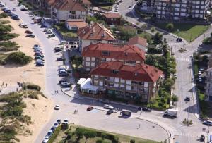Pohľad z vtáčej perspektívy na ubytovanie Apartamentos Regollera
