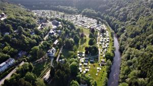 Loftmynd af Camping la Roche