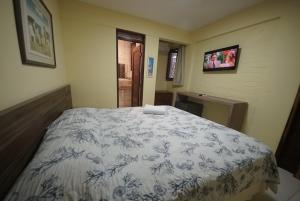 Postel nebo postele na pokoji v ubytování Sol Nascente Hotel Pousada Beira Mar