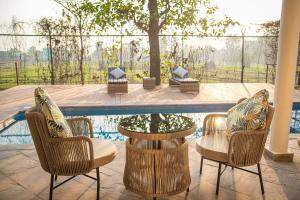 Zahrada ubytování Aahana Resort - Jim Corbett