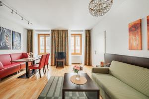 Posedenie v ubytovaní Serviced Apartments Josefstadt City
