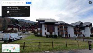 a screenshot of a website of a apartment complex at Somptueux studio de 17m2 Bernex in Bernex