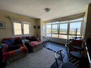 Χώρος καθιστικού στο Cruceiro Beach Apartment