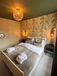 Postel nebo postele na pokoji v ubytování B&B Borgersteeg