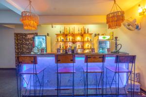 Lounge nebo bar v ubytování The Boho, Vagator Beach Goa Near Thalassa