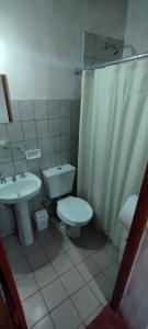 Kúpeľňa v ubytovaní Hostal Mamacoca