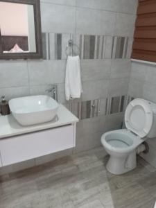Koupelna v ubytování AMANI PALMS GUEST HOUSE