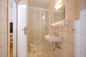 Kúpeľňa v ubytovaní Alpenlodge, Ferienwohnung 19