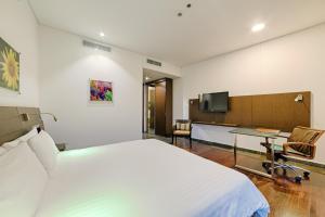 Μια τηλεόραση ή/και κέντρο ψυχαγωγίας στο Hotel Spiwak Chipichape Cali