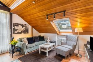 Posezení v ubytování Aixpress Apartment