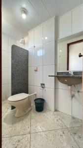 Ένα μπάνιο στο APARTAMENTO VISTA AO MAR - Elevador - PIUMA