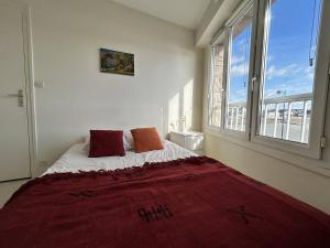 Cama o camas de una habitación en 544 - Appartement T3 avec magnifique vue mer