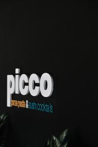 a close up of the pico logo on a computer screen at Prinsotel La Dorada & Spa in Playa de Muro
