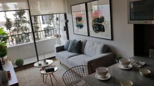 Et opholdsområde på Best Apartment Rental Estación Central + 55 billeder