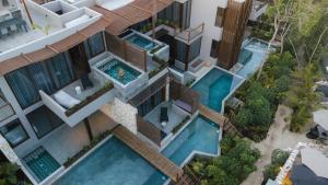 Bazén v ubytování Siwa Tulum Unique Hotel & Spa nebo v jeho okolí