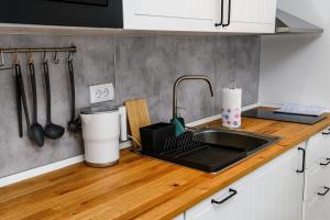 Kuhinja ili čajna kuhinja u objektu Aspectus apartmani Divcibare