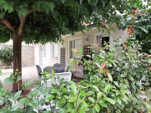 Zahrada ubytování Gite le mûrier blanc