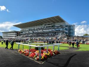 una multitud de personas caminando por un estadio con una pista de tenis en Doncaster City Centre Deluxe Whole Apartment sleeps 4 D19 en Doncaster