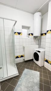 Kúpeľňa v ubytovaní Ferienhaus Alegria