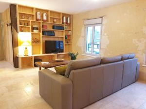 Χώρος καθιστικού στο La Stazione