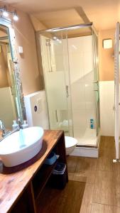 Kúpeľňa v ubytovaní Centrally located Apartment Vienna included Netflix