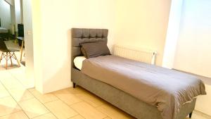 Posteľ alebo postele v izbe v ubytovaní Centrally located Apartment Vienna included Netflix