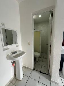 Koupelna v ubytování Hotel Grand Bahía Los Cocos