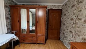 Postel nebo postele na pokoji v ubytování Коттеджный городок Вита -литовская, Голосеевский район, Динамо, Конча-Заспа