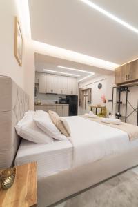 Kuchyň nebo kuchyňský kout v ubytování Elite Suite Loutraki