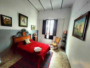 Posteľ alebo postele v izbe v ubytovaní La Casa del Cura 1935