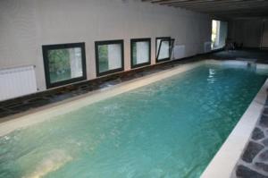Molino Grande del Duratón tesisinde veya buraya yakın yüzme havuzu