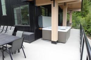 Balkón nebo terasa v ubytování Black Diamond Cabin - Sasquatch Mountain Resort