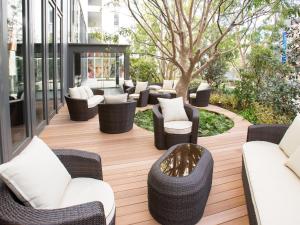 พื้นที่นั่งเล่นของ Shinjuku Granbell Hotel