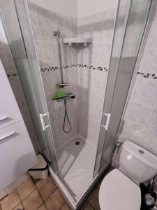 Kúpeľňa v ubytovaní Résidence Hawai 1 - VILLA T1 CAB 4 couchages PORT LEUCATE MAE-1274