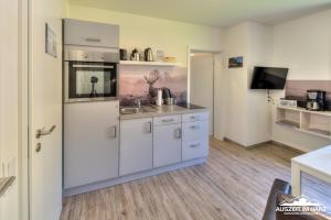 Dapur atau dapur kecil di Auszeit-im-Harz Haus 2 Wohnung 4