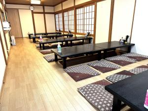 Posezení v ubytování Nozawaonsen Guest House Miyazawa