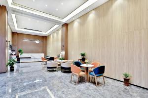 Posezení v ubytování Zhoushan Maison New Century Hotel