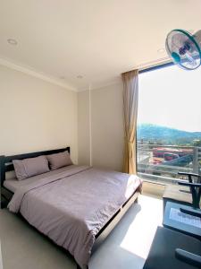 Postel nebo postele na pokoji v ubytování BING BONG HOTEL